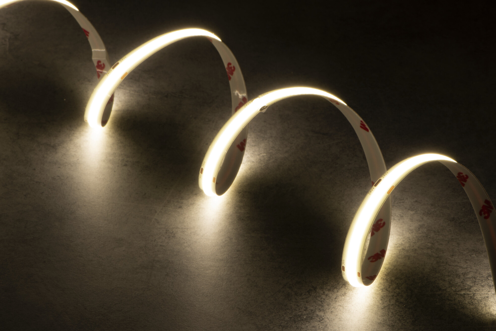 LED-Streifen LCOB HIGH LUMEN NW 4000K 2020Lm/1m RA90 24V 5m Rolle 39441