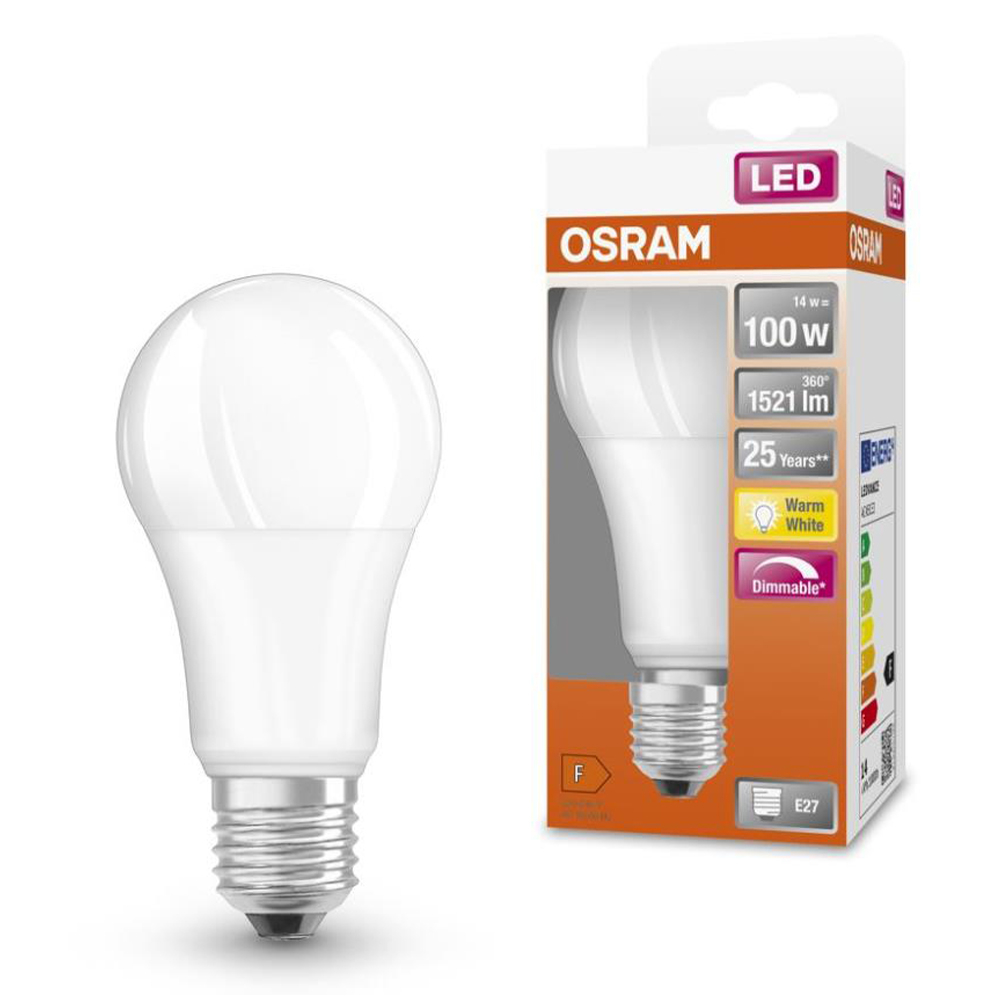 Osram LED Lampe SUPERSTAR E27 14W 2700K warmweiss 1521Lm dimmbar