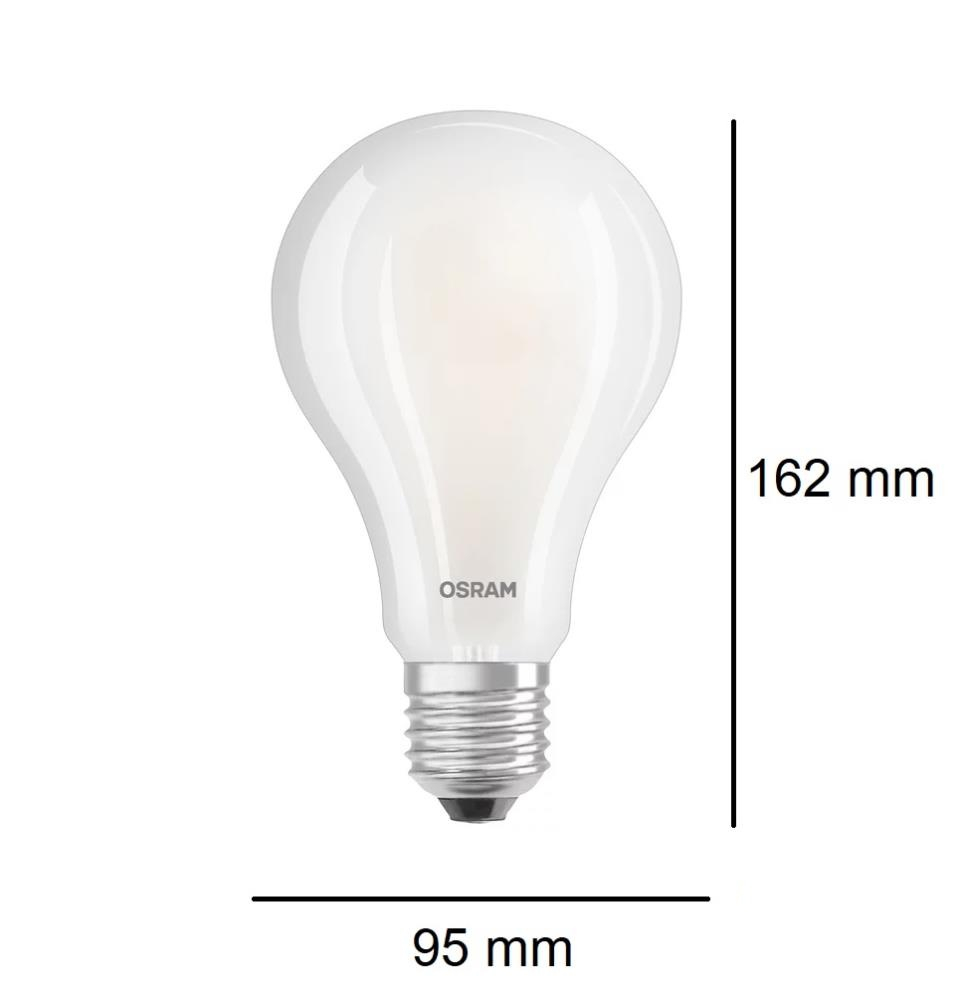 Osram LED Lampe STAR Classic E27 A95 24W 4000K neutralweiss 3452Lm