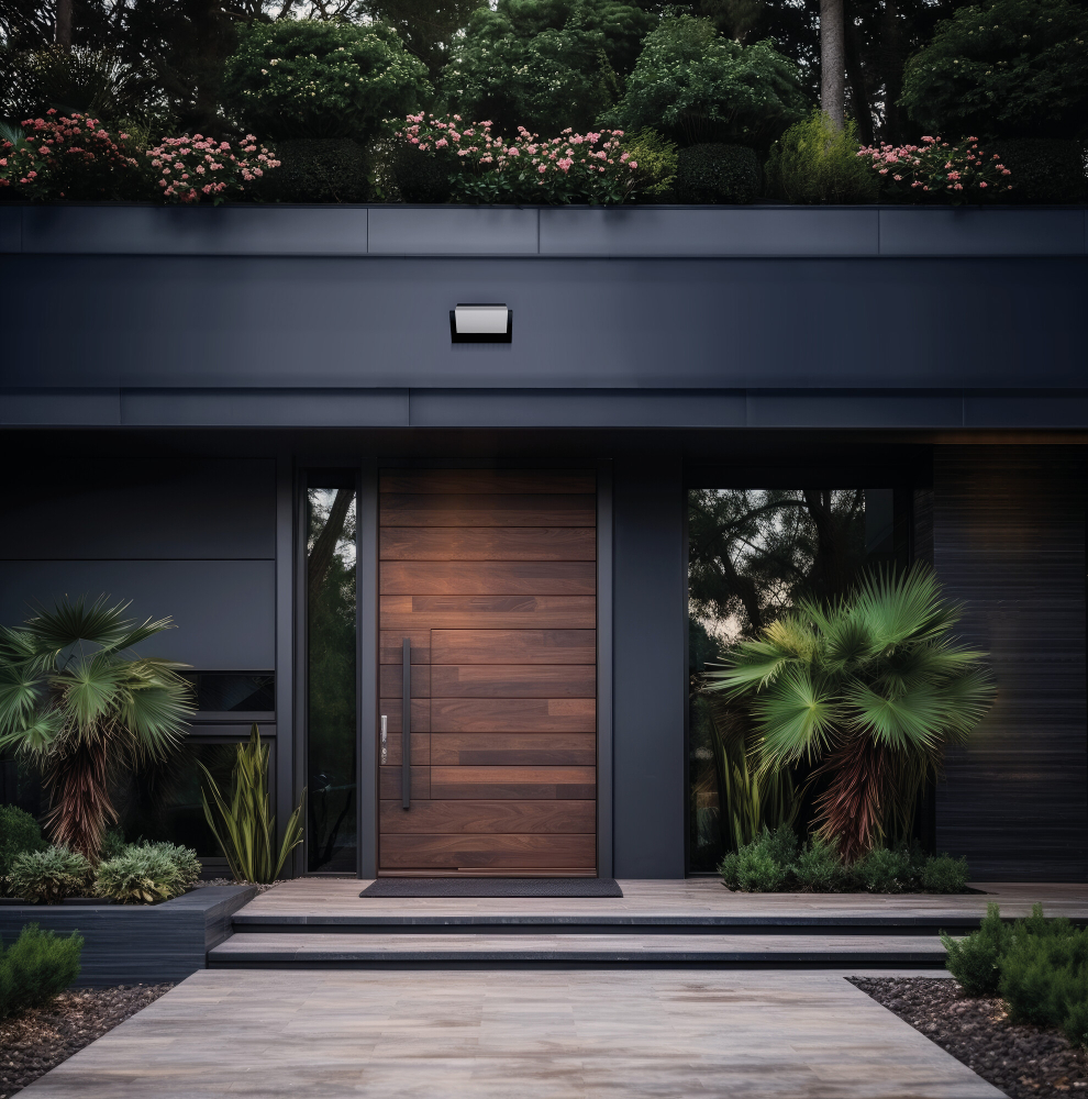 LED Fassadenleuchte XERTO EL SE Bewegungsmelder CCT 3000/4000/6500K IP65 45819