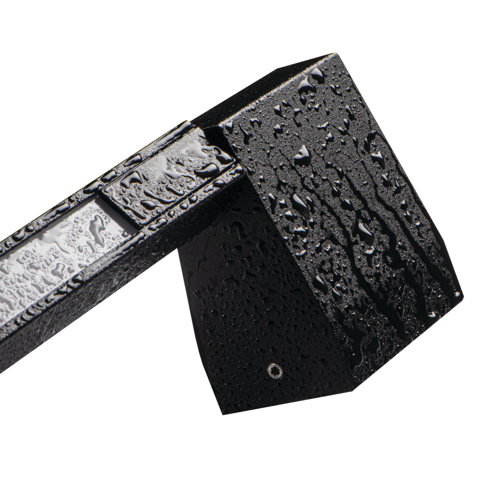 LED Wandleuchte YALTE CCT 3000/4000/6500K 90cm schwarz drehbar 8,5W IP54 Kanlux 45872