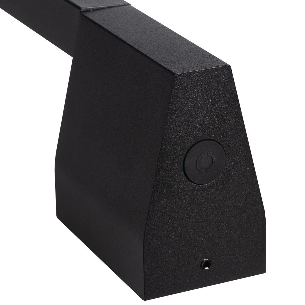 LED Wandleuchte YALTE CCT 3000/4000/6500K 90cm schwarz drehbar 8,5W IP54 Kanlux 45872