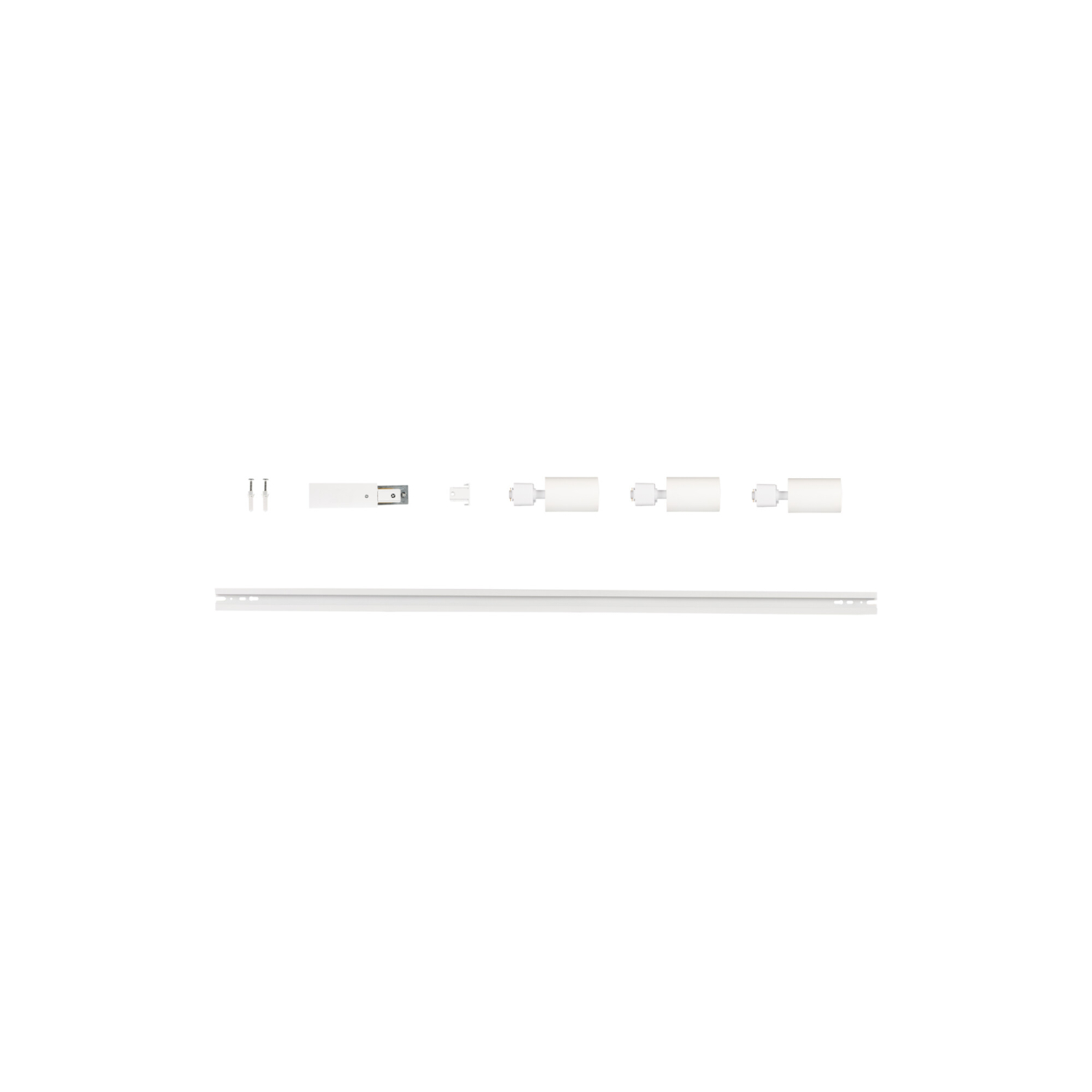 Schienenleuchte 3 Phasen Stromschiene ALTEAR SET 1M3S W Kanlux 45923