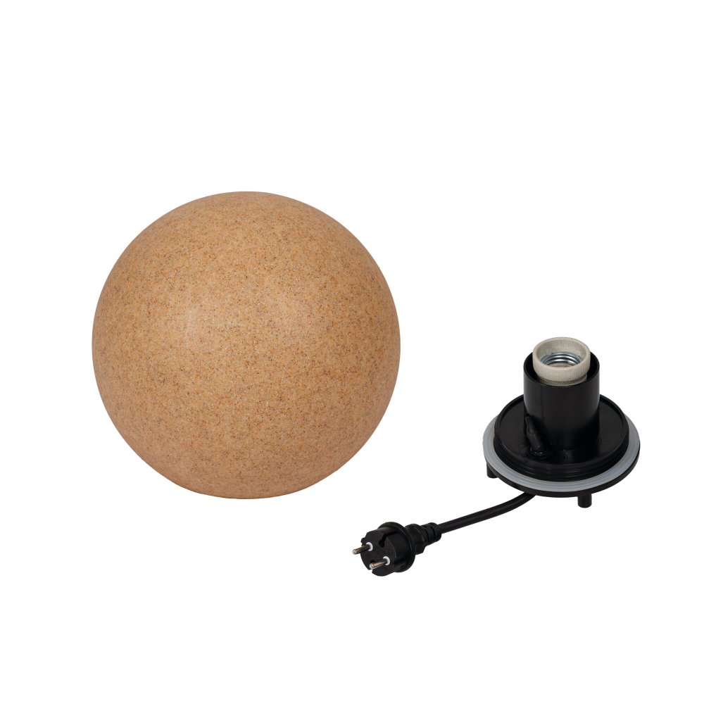 Gartenleuchte STONO 50 TRK E27 IP65 Kugelleuchte Terrakotta Kanlux 45937