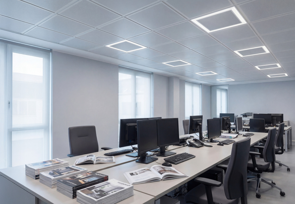 Kanlux LED Rahmen Panel AVAR W U 6060 LOW UGR 19 CCT 3000K 4000K 6000K 32W 46070