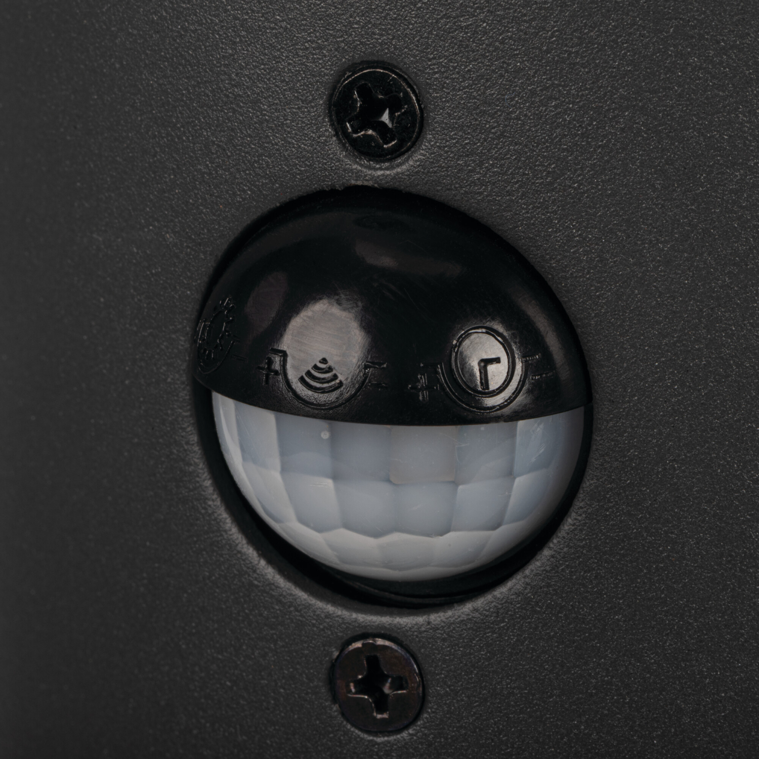 Wandleuchte STONO 15M EL SE GR anthrazit IP65 E27 PIR Sensor Kanlux 46081