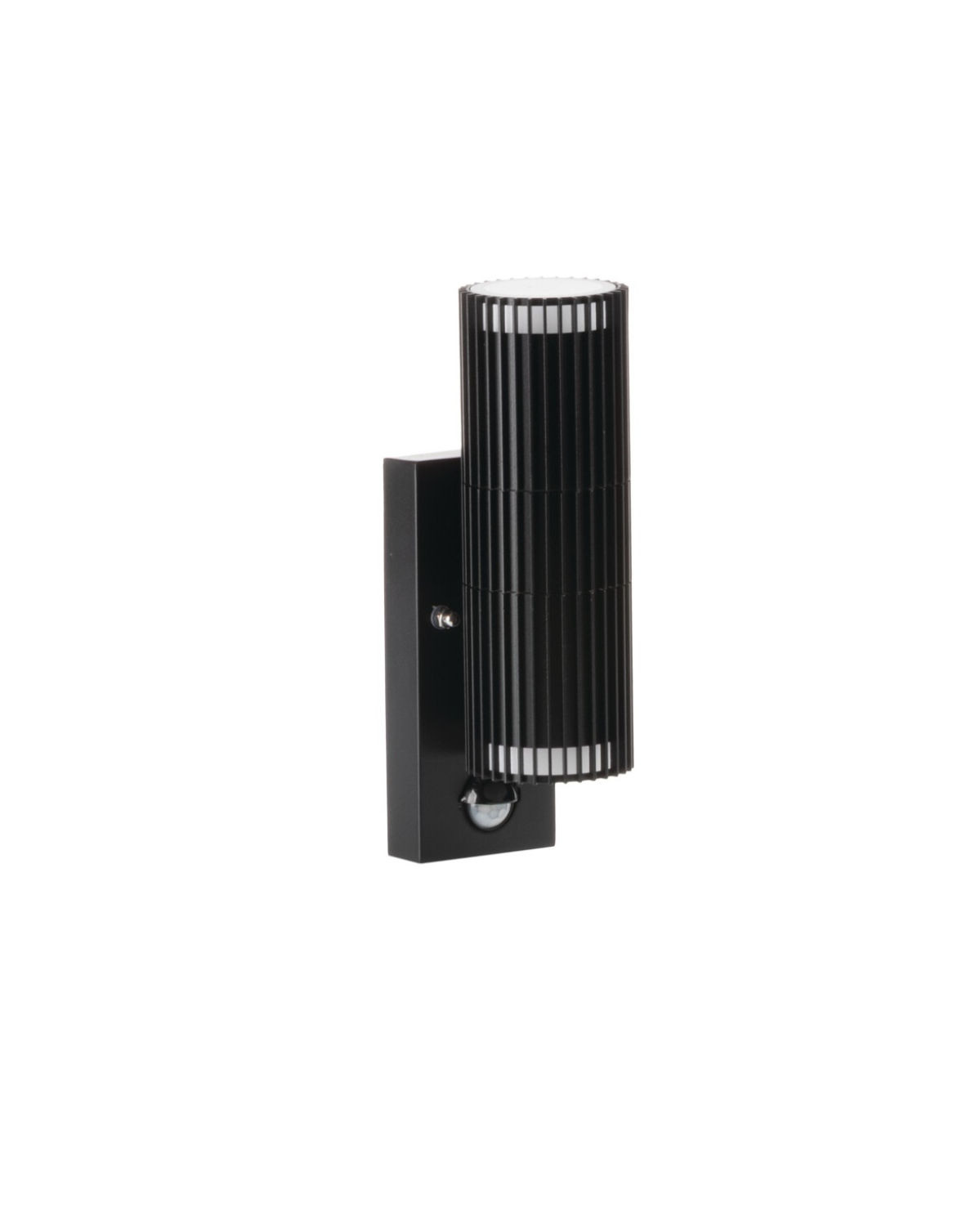 Aussenwandleuchte RADILO EL 2X SE B schwarz Bewegungsmelder IP44 GU10 Kanlux 46203