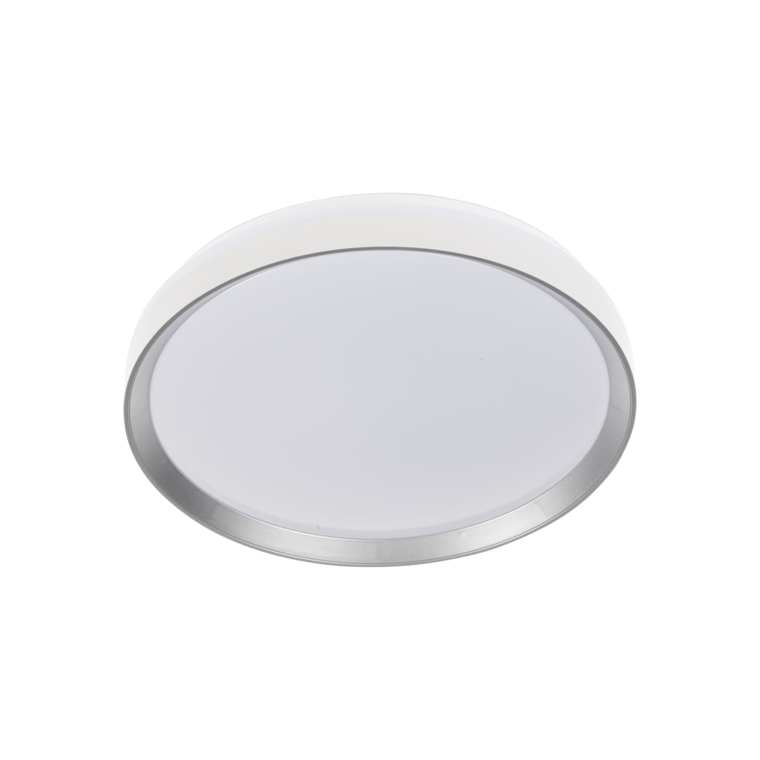 LED Deckenlampe LIXAN CCT 3000-6500K FB dimmbar Ø385 weiß / silber Kanlux 46280