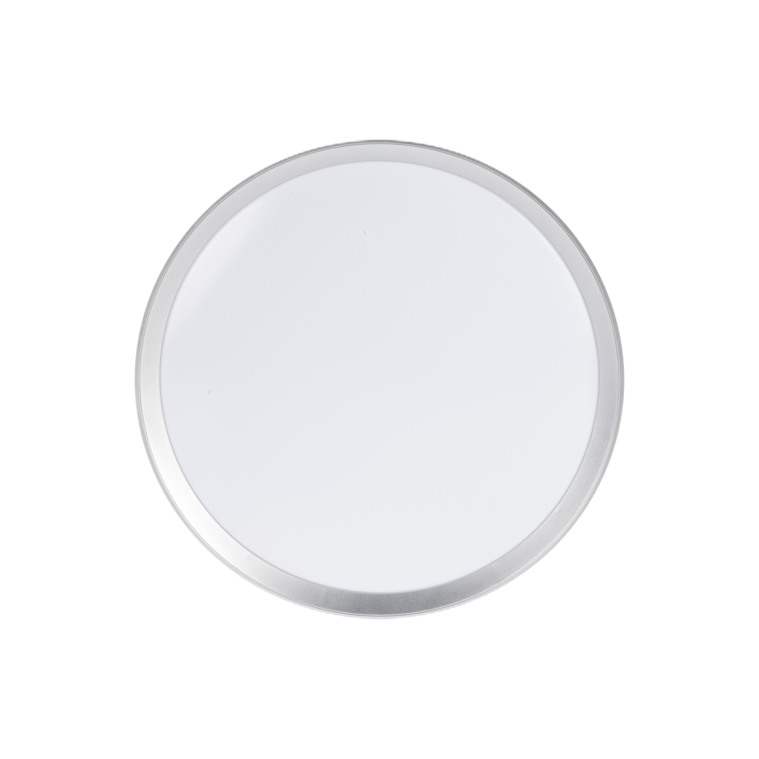 LED Deckenlampe LIXAN CCT 3000-6500K FB dimmbar Ø385 weiß / silber Kanlux 46280