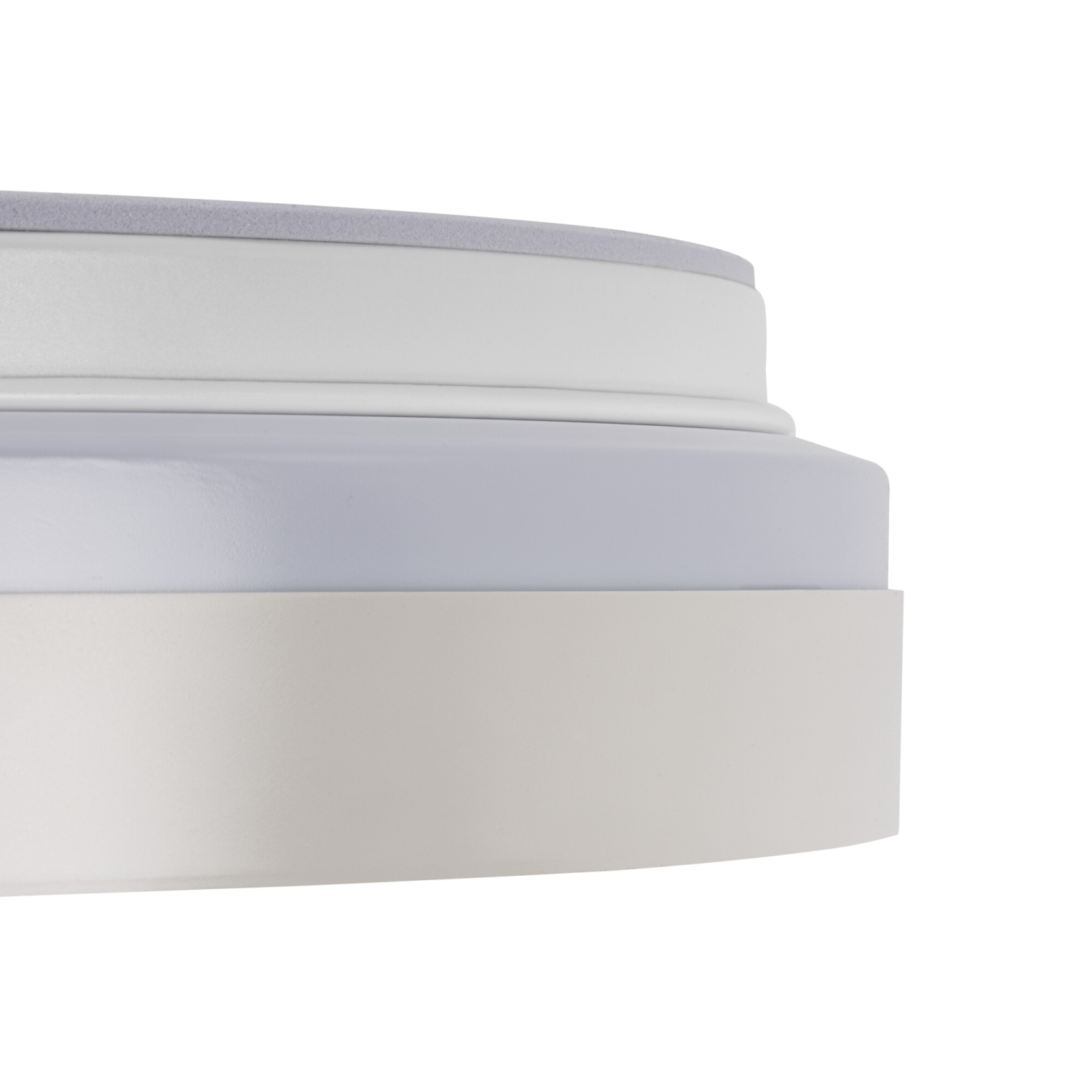 LED Deckenlampe LIXAN CCT 3000-6500K FB dimmbar Ø385 weiß / silber Kanlux 46280