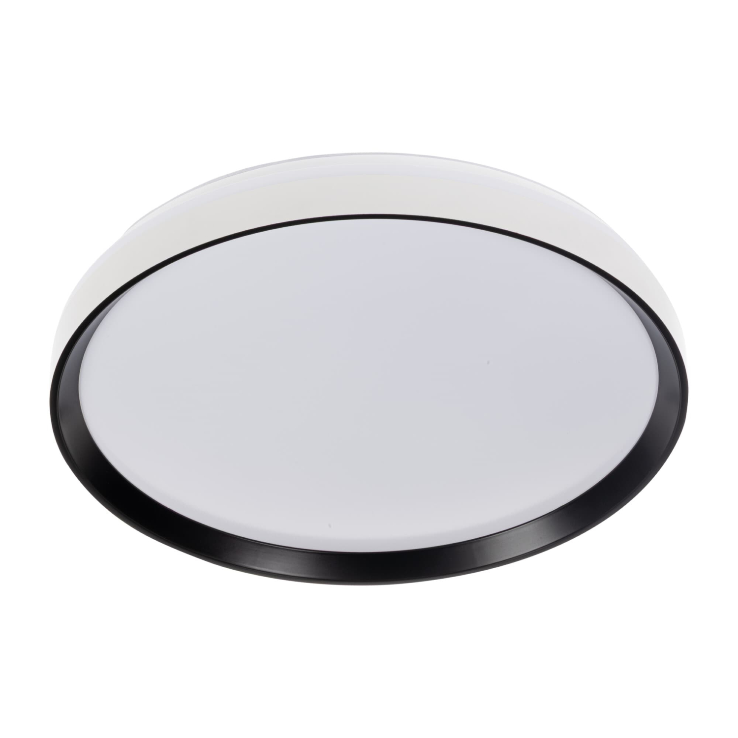 Kanlux LED Deckenlampe LIXAN XL CCT 3000-6500K FB dimmbar Ø485 weiß/schwarz 46283