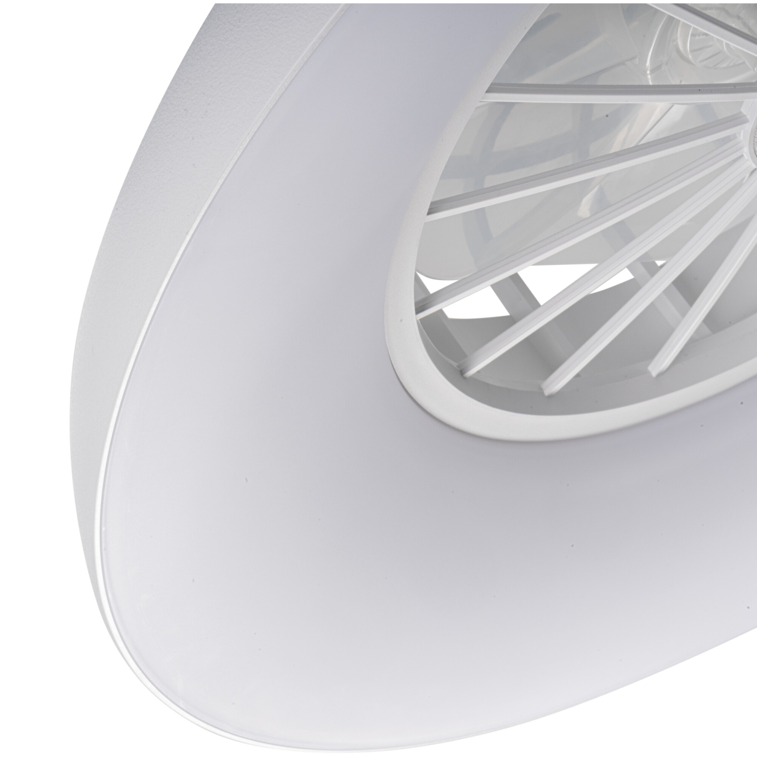 Kanlux LED Deckenleuchte PLAVE PAN CCT+RGB Ø485 mit Ventilator + FB 46370