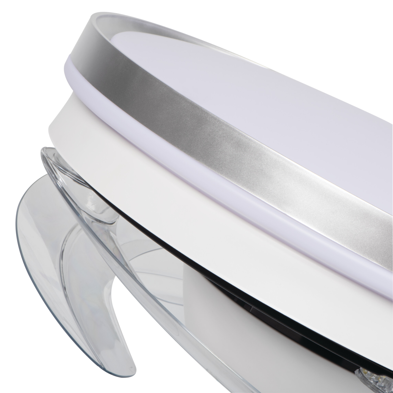 Kanlux LED Deckenleuchte PLAVE INB49 CCT 3000/4000/6500K FB Ø490 mit Ventilator 46372