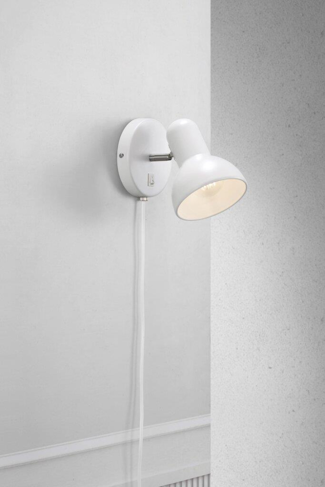 Wandleuchte TEXAS Nordlux weiss E27 47141001