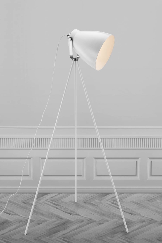 Nordlux Stehleuchte Largo Weiss E27 Stehlampe Floor 46704001