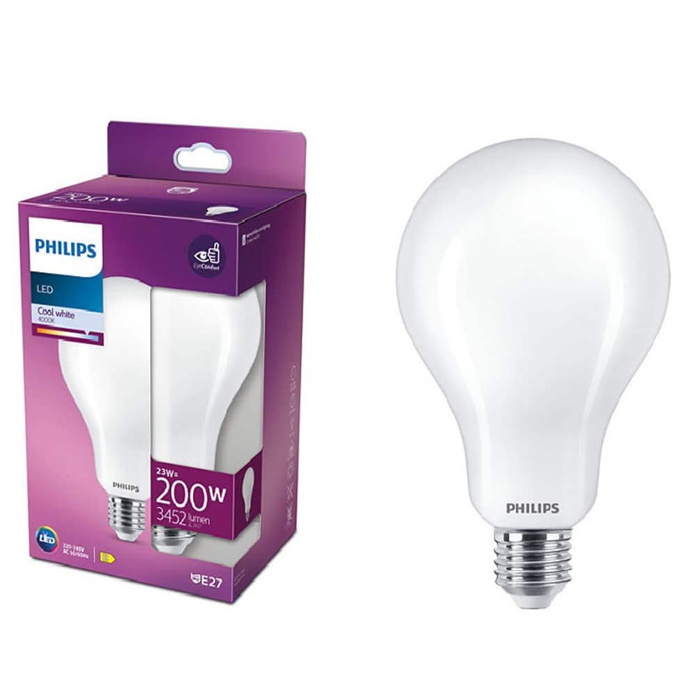 Philips A95 LED Lampe E27 23W 4000K neutralweiss 3452Lm Matt