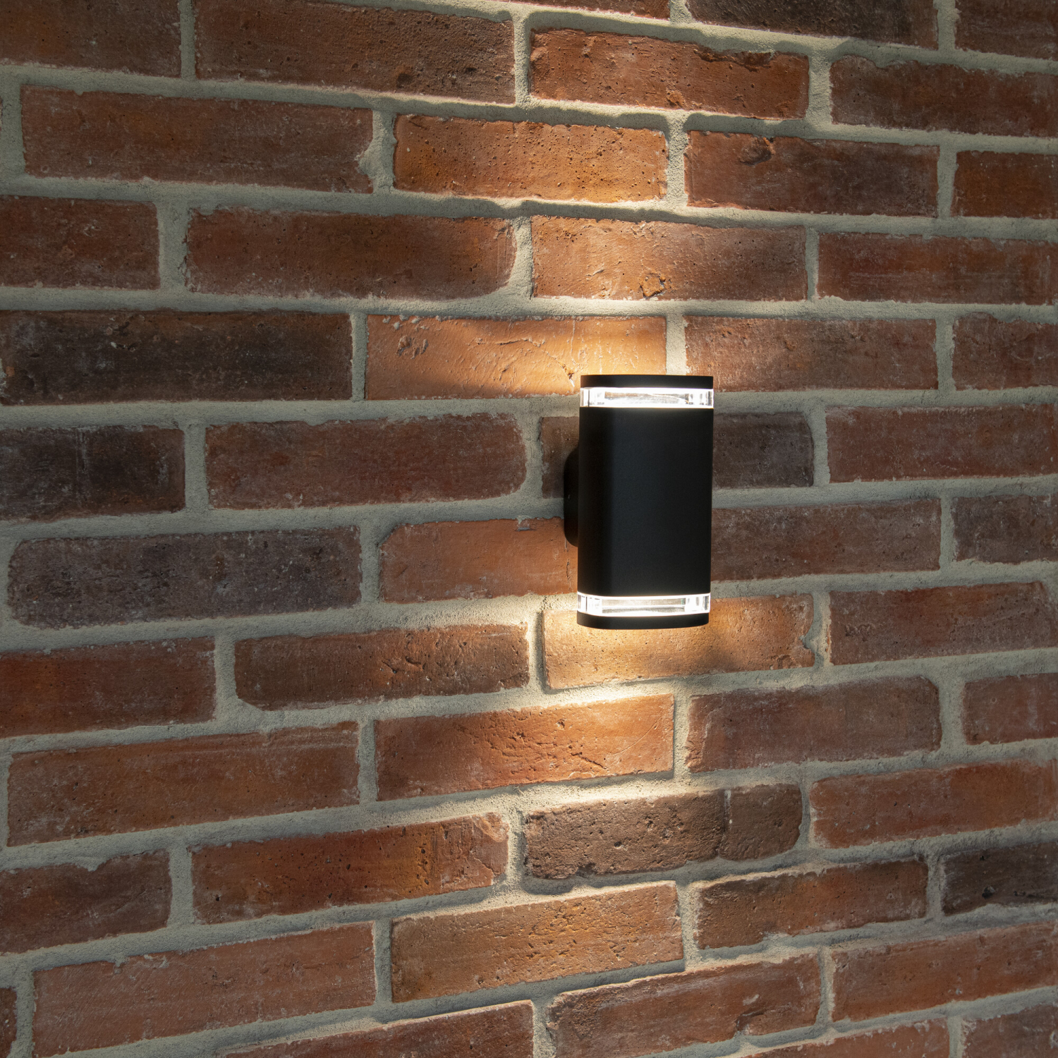 Kanlux Wandleuchte ZEVI W EL mit Bewegungsmelder PIR Sensor schwarz IP54 1xGU10 90100