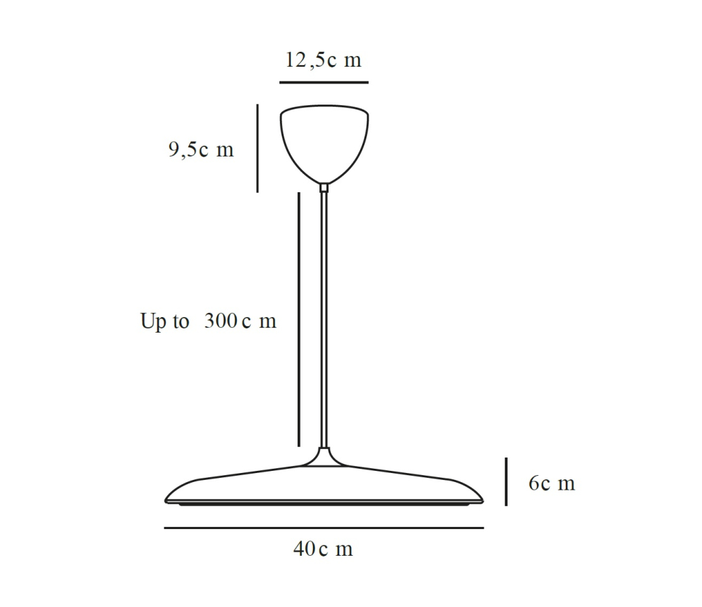 Nordlux LED Pendelleuchte Artist 40 Kupfer Hängeleuchte 25W 2300Lm dimmbar