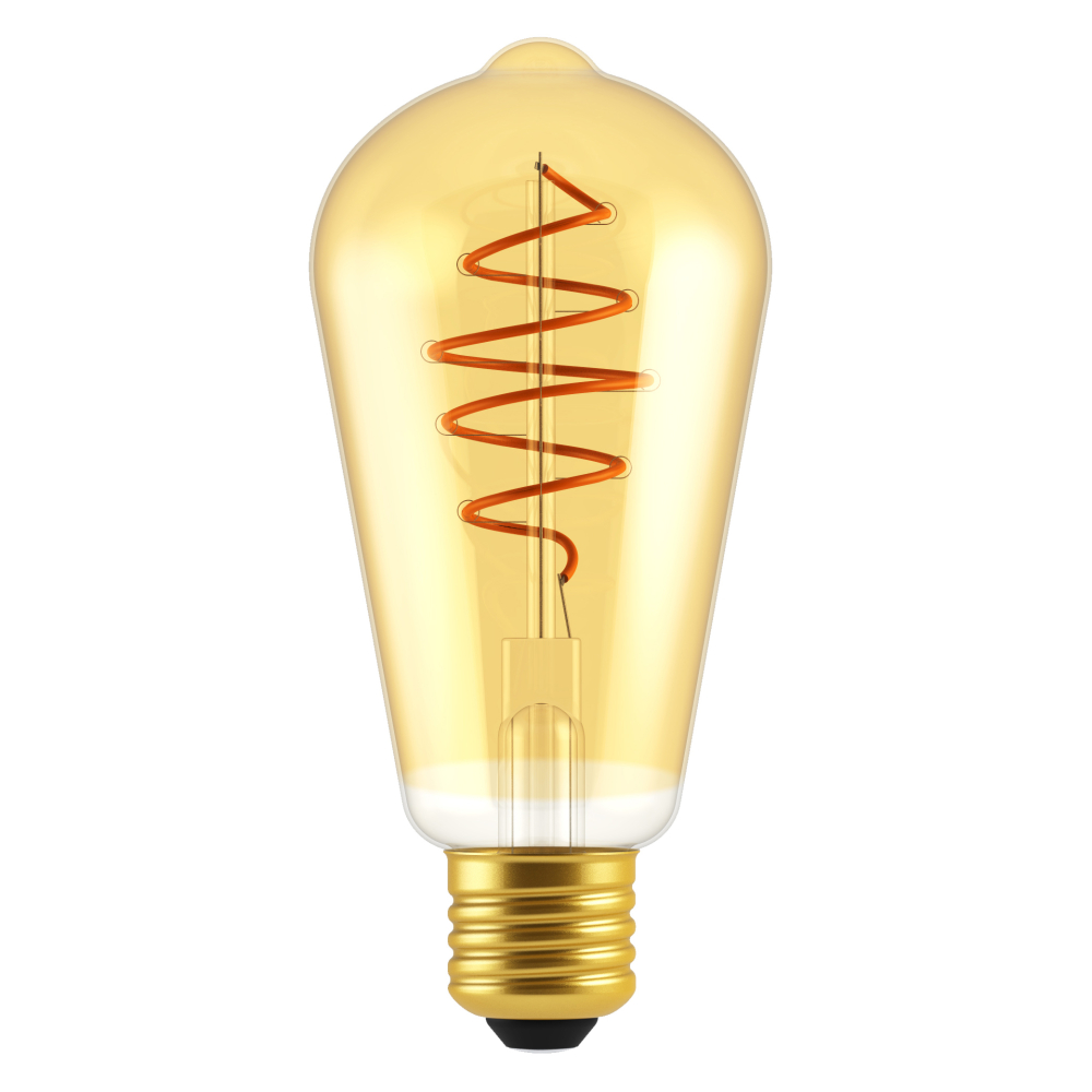 LED Leuchtmittel Nordlux 5W E27 250Lm Filament ST64 Gold dimm