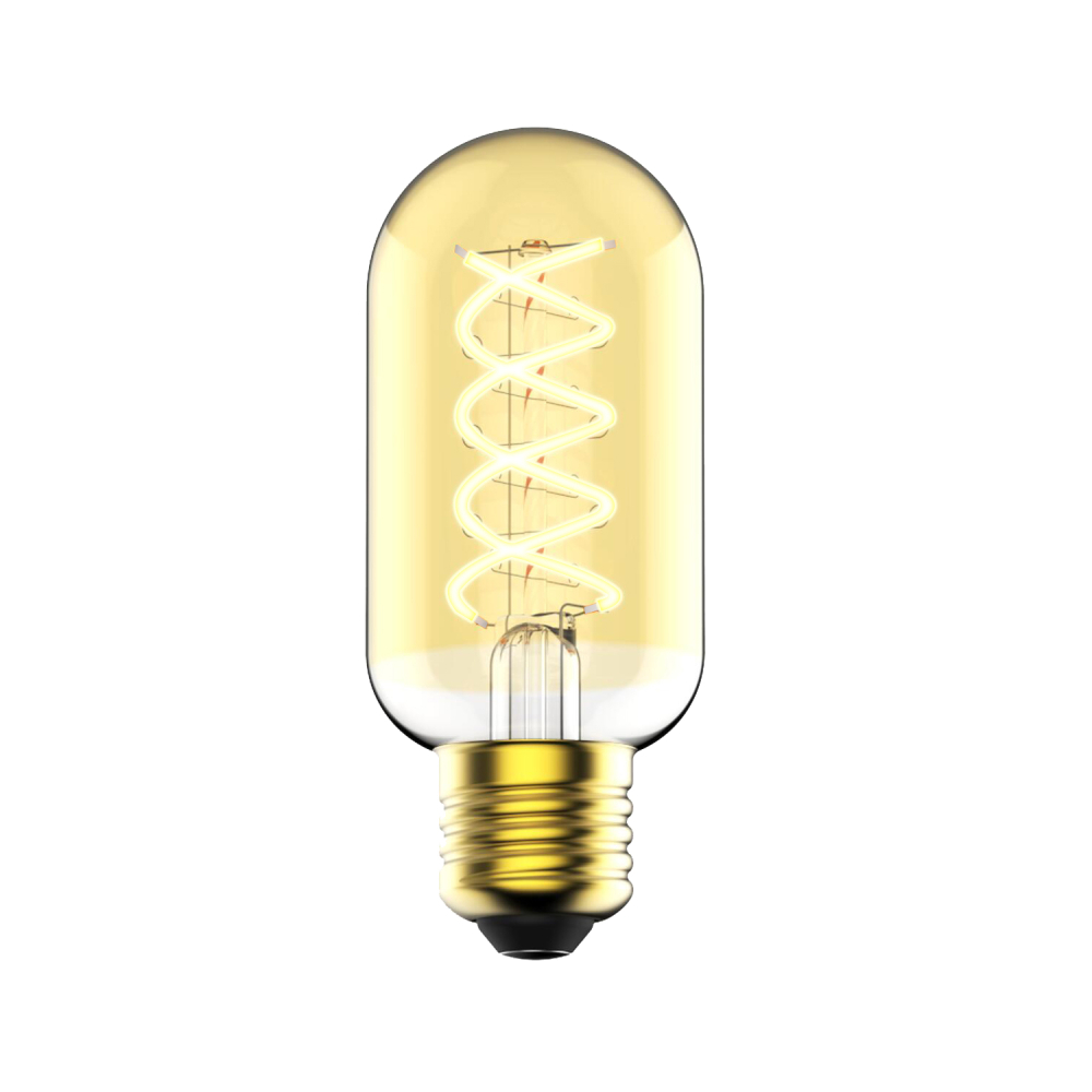 Deco LED T45 Spiral Dim Lampe Nordlux 4,9W E27 Filament Gold dimmbar 2080132758