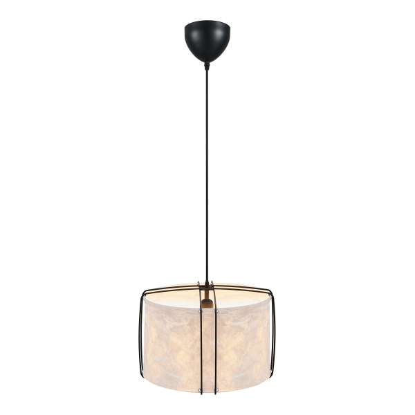 Pendelleuchte Cardine 35 Nordlux weiss Tyvek 2312403001 - zerknitterte Papiereffekt