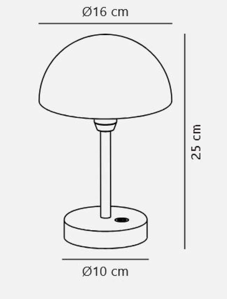 Nordlux LED Akkuleuchte Ellen To-Go Blau IP44 Tischlampe 2418015006