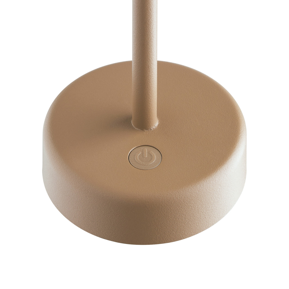 Ladebase der Nordlux Akkuleuchte Ellen To-Go in Farbe Oliven Grün