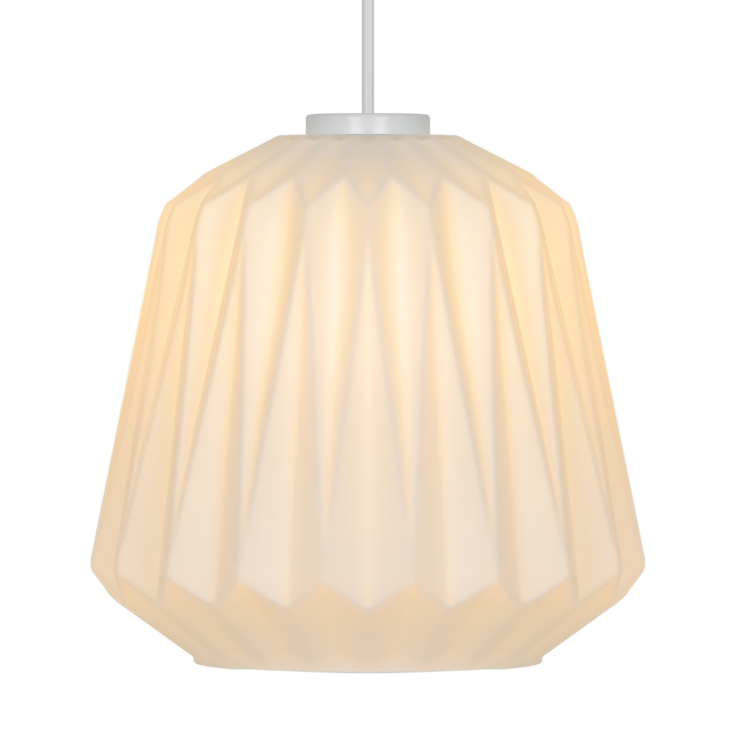 Nordlux Pendelleuchte Elbie plissiertes Opalglas E27 2612323001