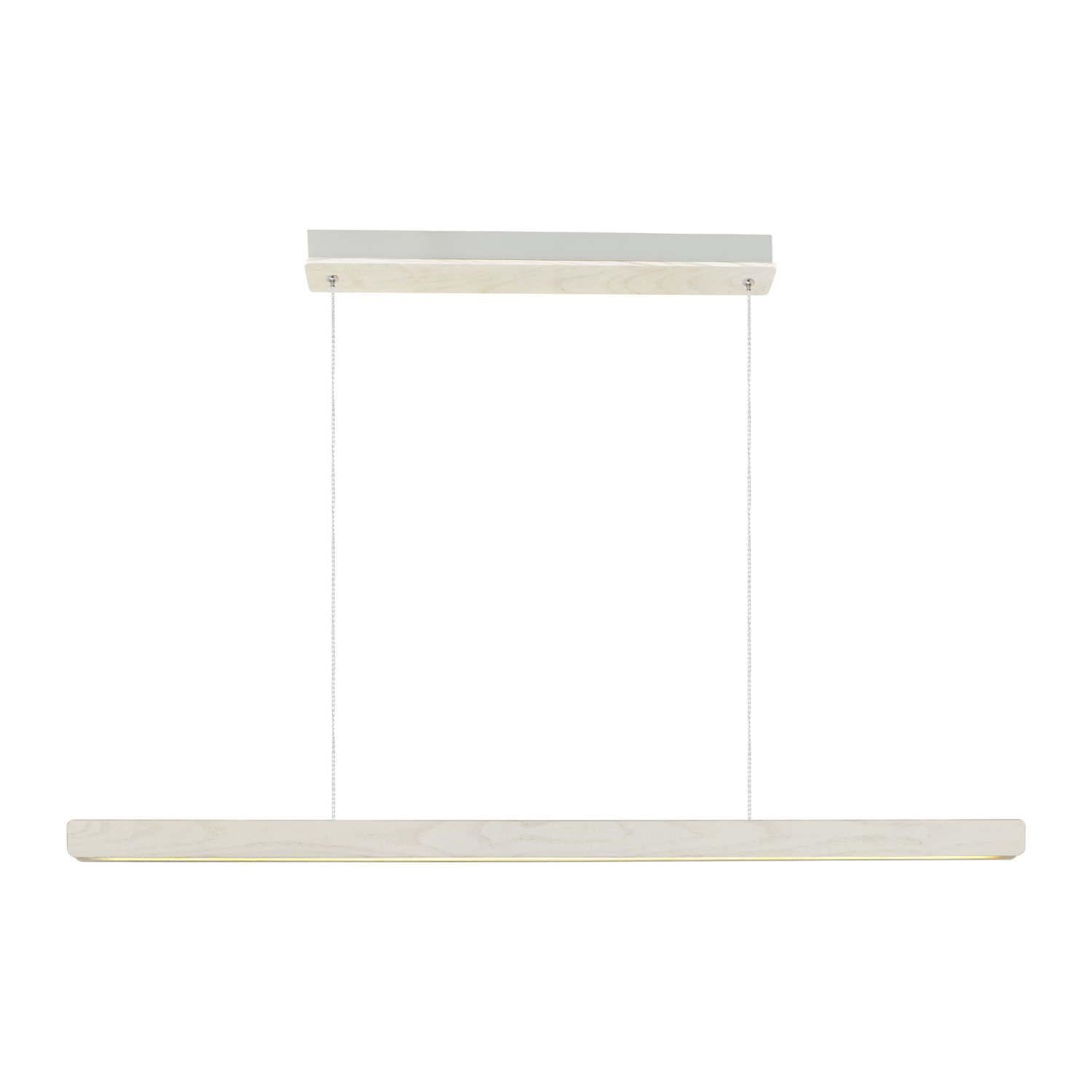 Nordlux LED Pendelleuchte Ilgas weiss dimmbar Holz