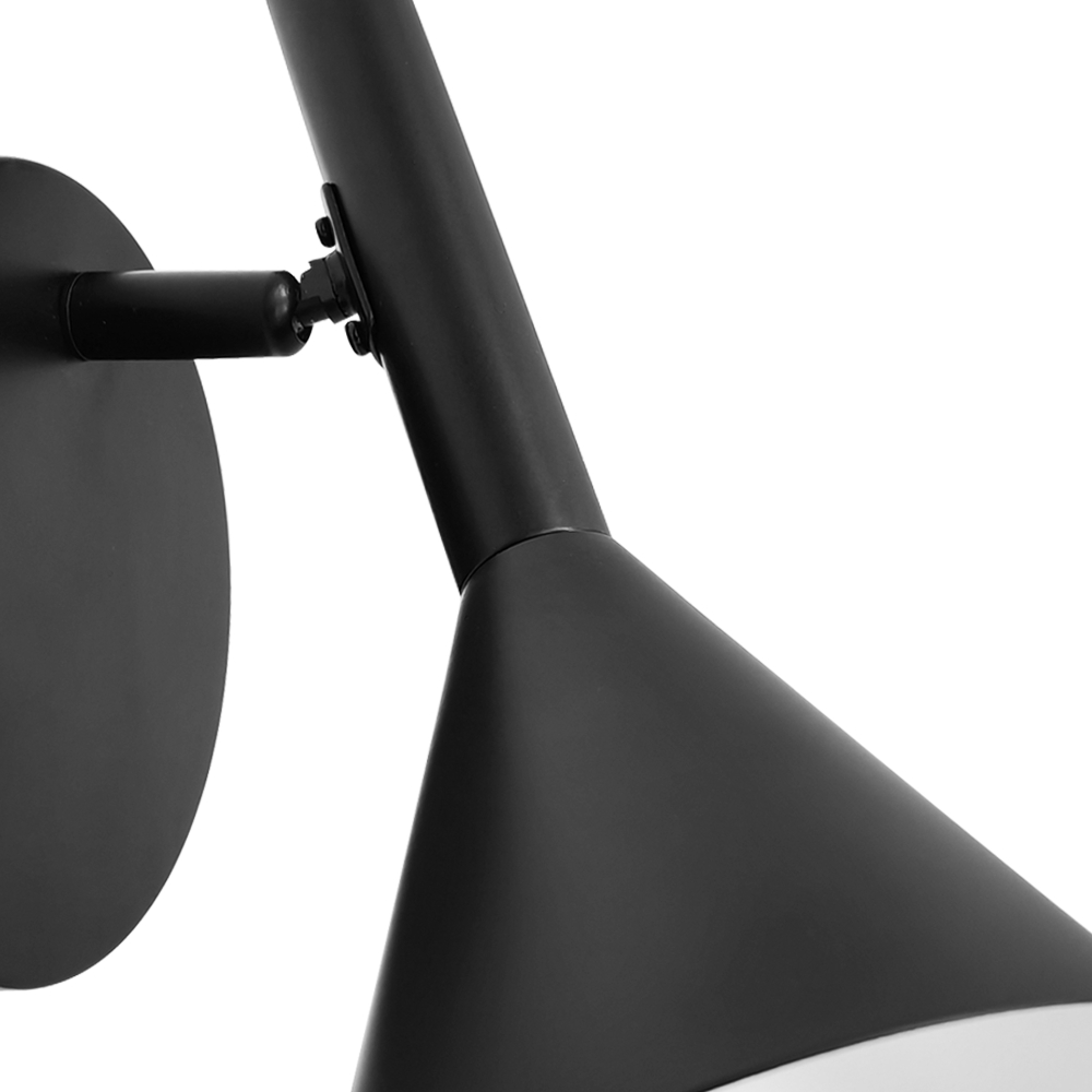 Wandleuchte Kelvis Nordlux schwarz GU10 skandinavische Wandlampe