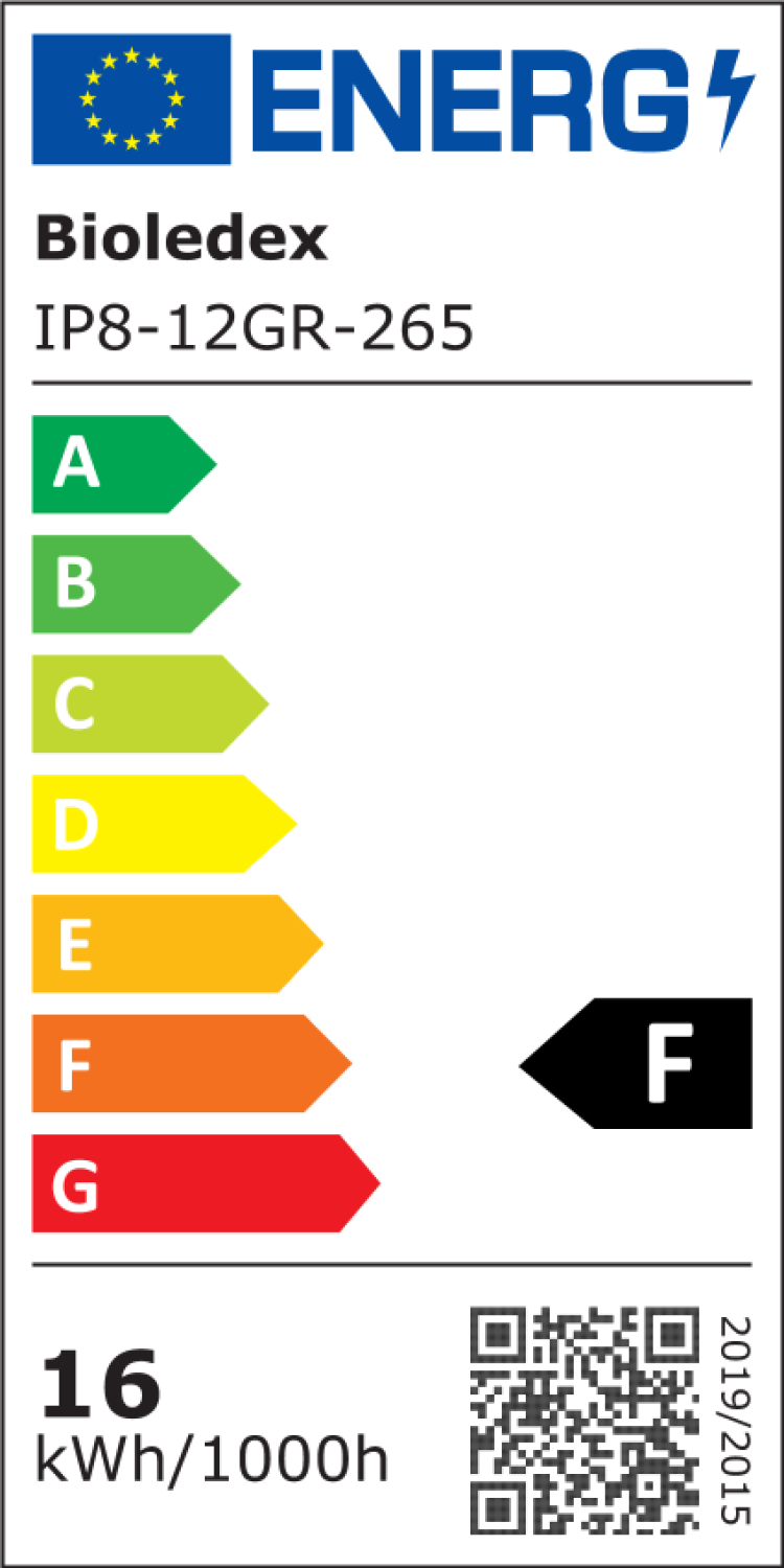 Bioledex GoLeaf LED Pflanzenleuchte 120cm Vollspektrum TIP65-System IP65 Feuchtraumleuchte für Pflanzenbeleuchtung