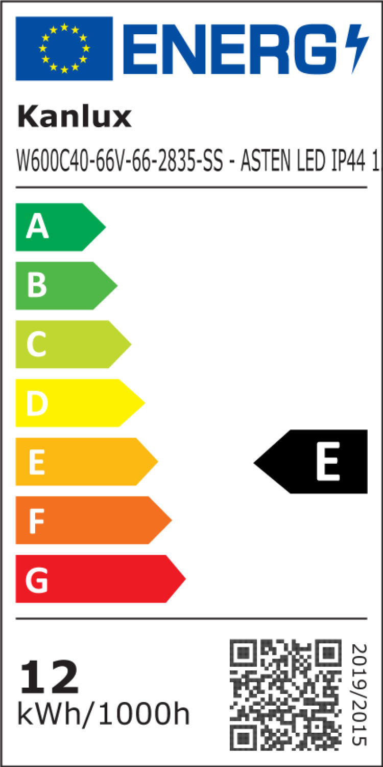 LED Leuchte ASTEN 12W Kanlux IP44 Badleuchte 770Lm 4000K neutrallweiss