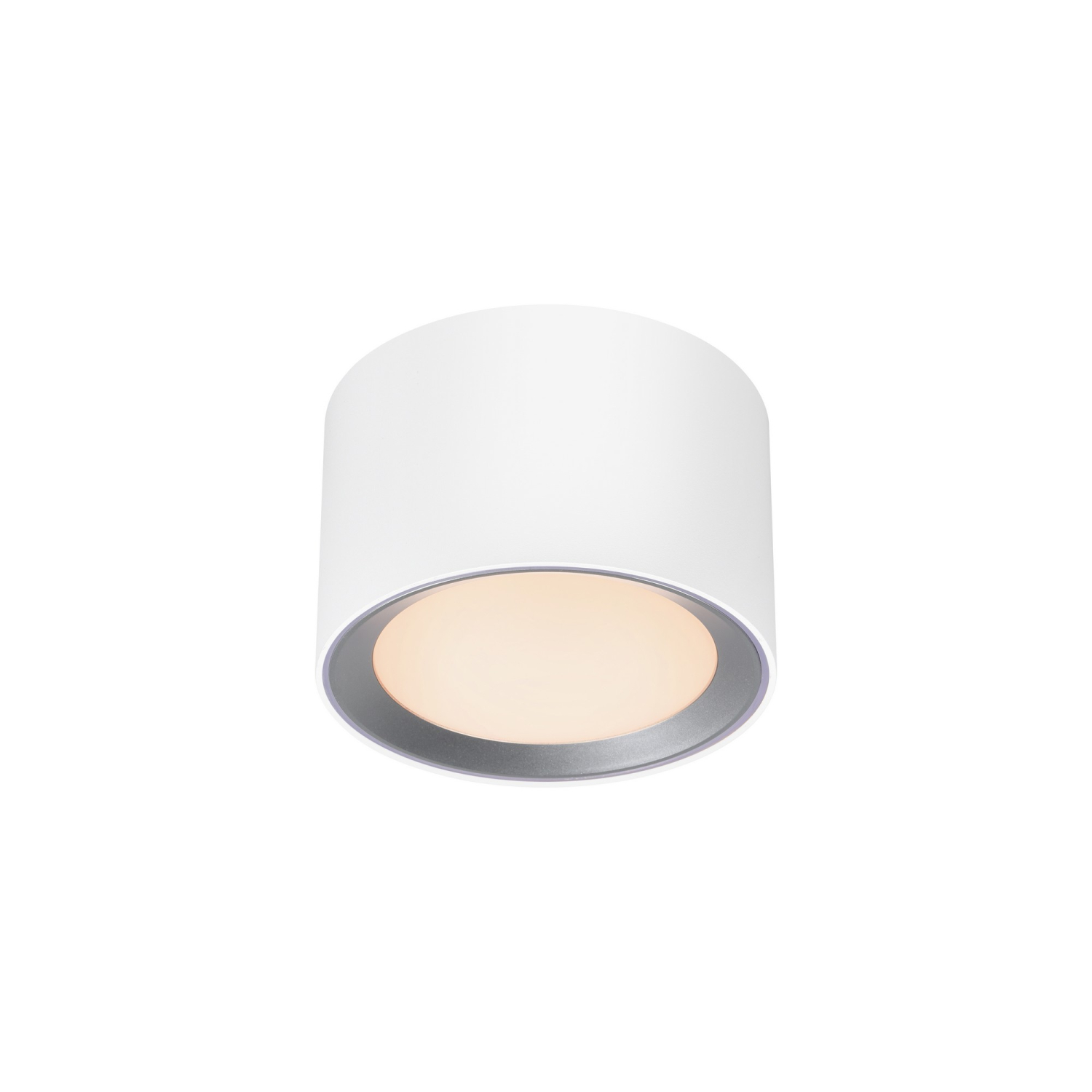 Nordlux LED Deckenleuchte Landon weiss 6,5W IP20/44 Badleuchte Moodmaker Dimmen 2700K 2110660101