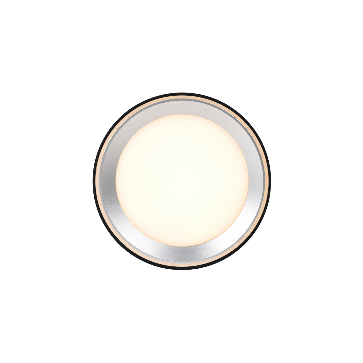 Nordlux LED Deckenleuchte Landon schwarz IP44 Badleuchte dimmbar 2700K 2110660103