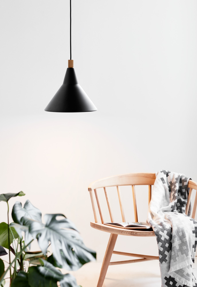 Nordlux Pendelleuchte BRASSY Schwarz E27 46283003