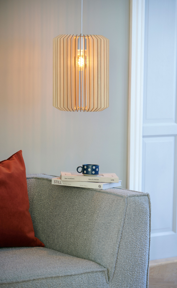 Pendelleuchte Asti 30 Nordlux braun aus Holz Hängeleuchte 2213133014