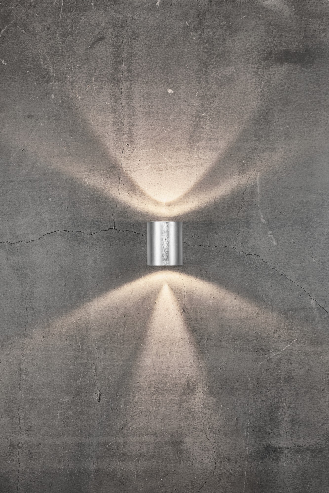 LED Aussenleuchte Canto 2 Nordlux 2x6W 2x500Lm verzinkt 3000K Wand IP44