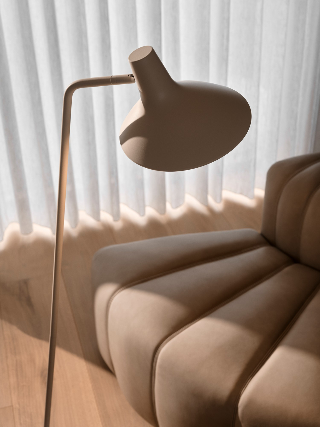 Nordlux Stehleuchte Darci DFTP E14 Sand 2120584008
