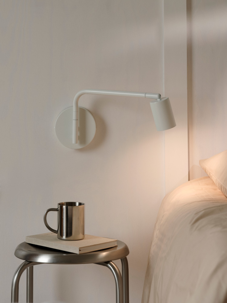 Wandlampe Explore Long Nordlux weiss GU10 schwenkbare Wandleuchte