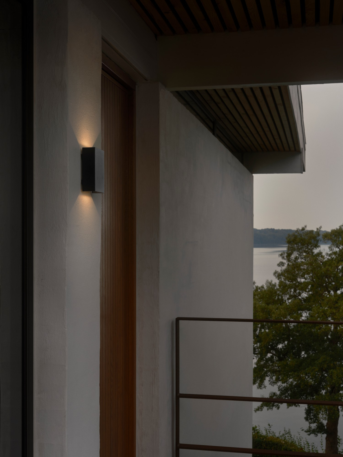 Nordlux LED Wandleuchte Fold 10 Seaside 2x3.75W IP54 Aussenleuchte schwarz 2518031203