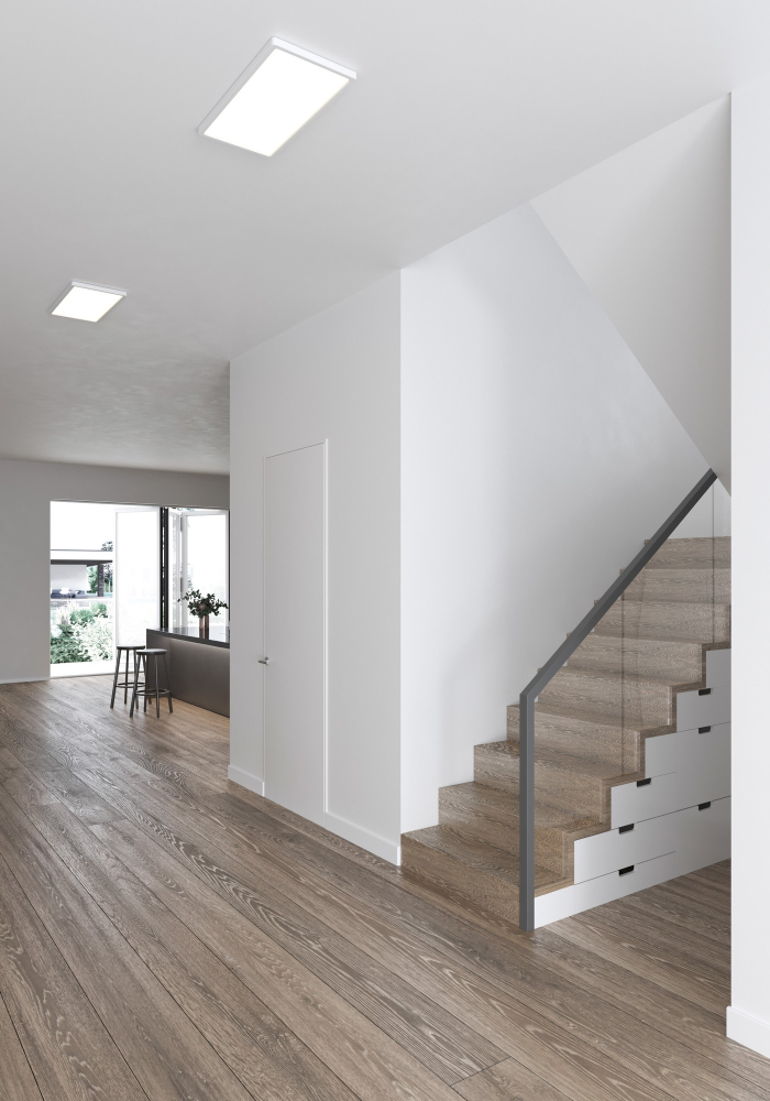 Nordlux LED Deckenleuchte Harlow IP54 60x30 Step Badleuchte 22W weiss 2700K Moodmaker Dimming 2110496101