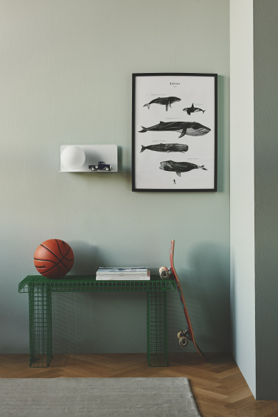 Wandleuchte Lilibeth Nordlux E14 weiss Kinderleuchte mit Ablage 2312931001