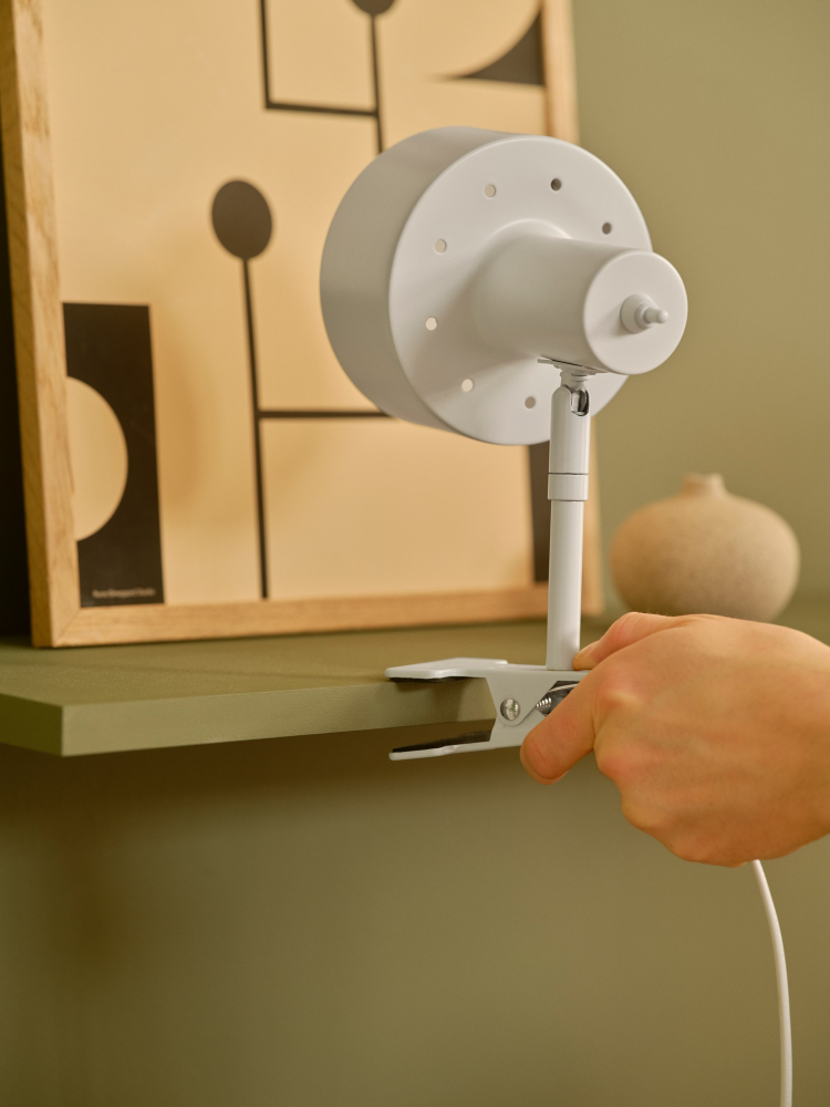 Nordlux Klemmleuchte Matis E27 weiss 2512222001