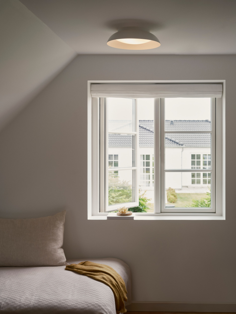 Deckenleuchte Nivora 38 Weiss Nordlux 2x E27 Wandleuchte