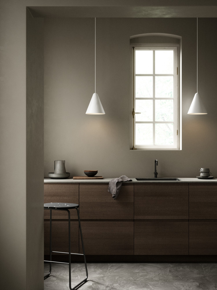 Nordlux Pendelleuchte Nono Ø23,5 weiss E27 2120503001