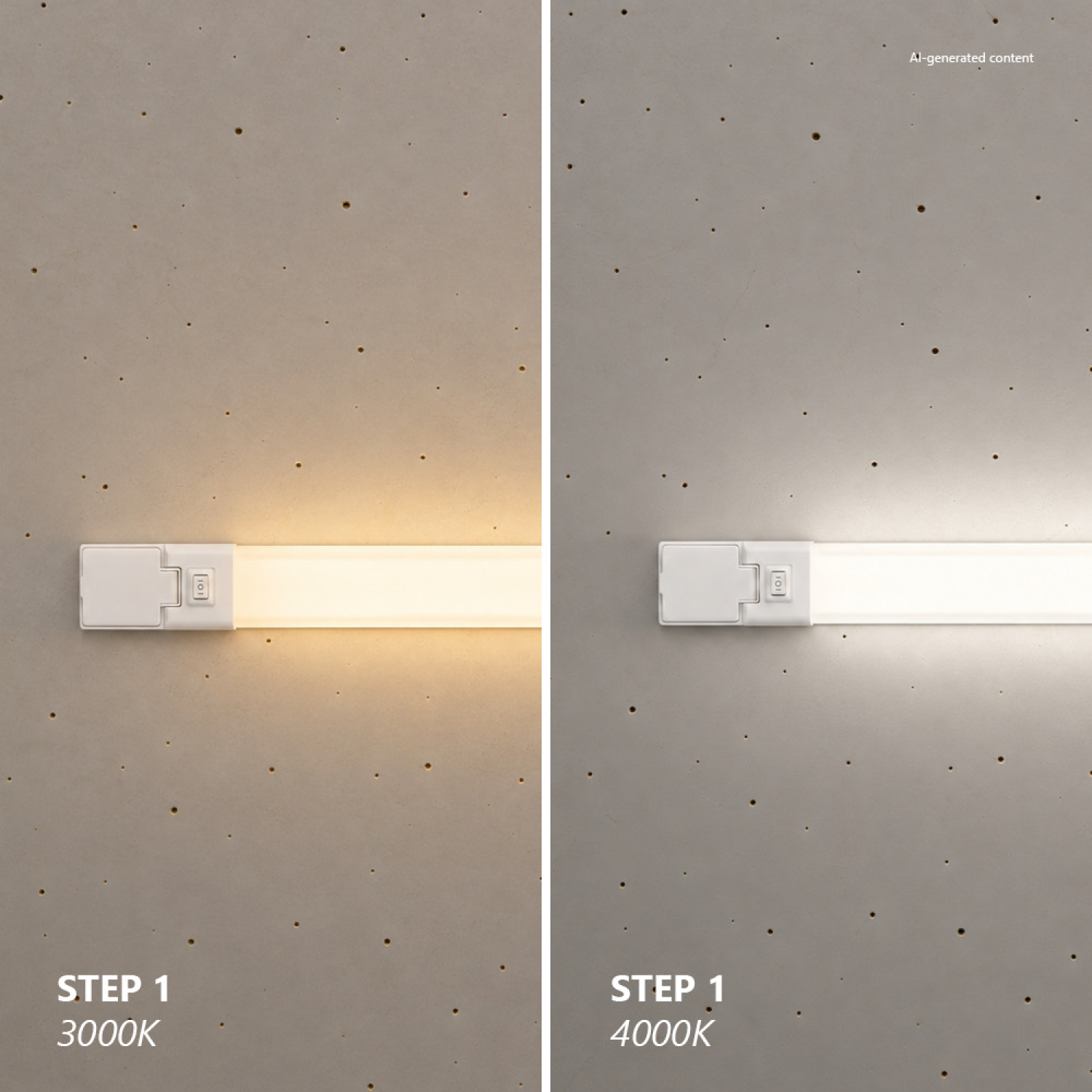 Nordlux LED Spiegelleuchte Sjaver IP44 Wandleuchte 3000/4000K RA90 mit Steckdose weiss 2510451001