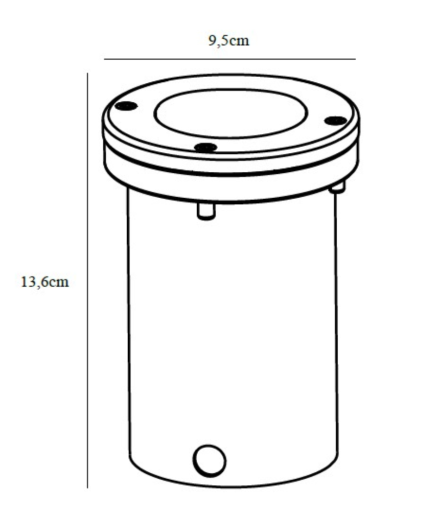 Nordlux Bodeneinbauleuchte Tilos 3-Kit Edelstahl GU10 IP67 Gehwegstrahler 96439934