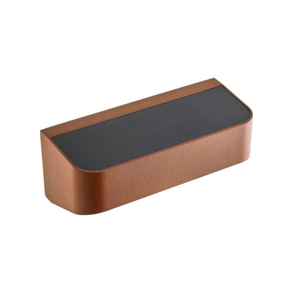 Nordlux LED Solarleuchte Marcellio Braun mit Bewegungssensor 2618001018