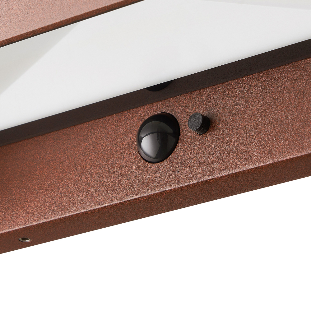 Nordlux LED Solarleuchte Marcellio Braun mit Bewegungssensor 2618001018