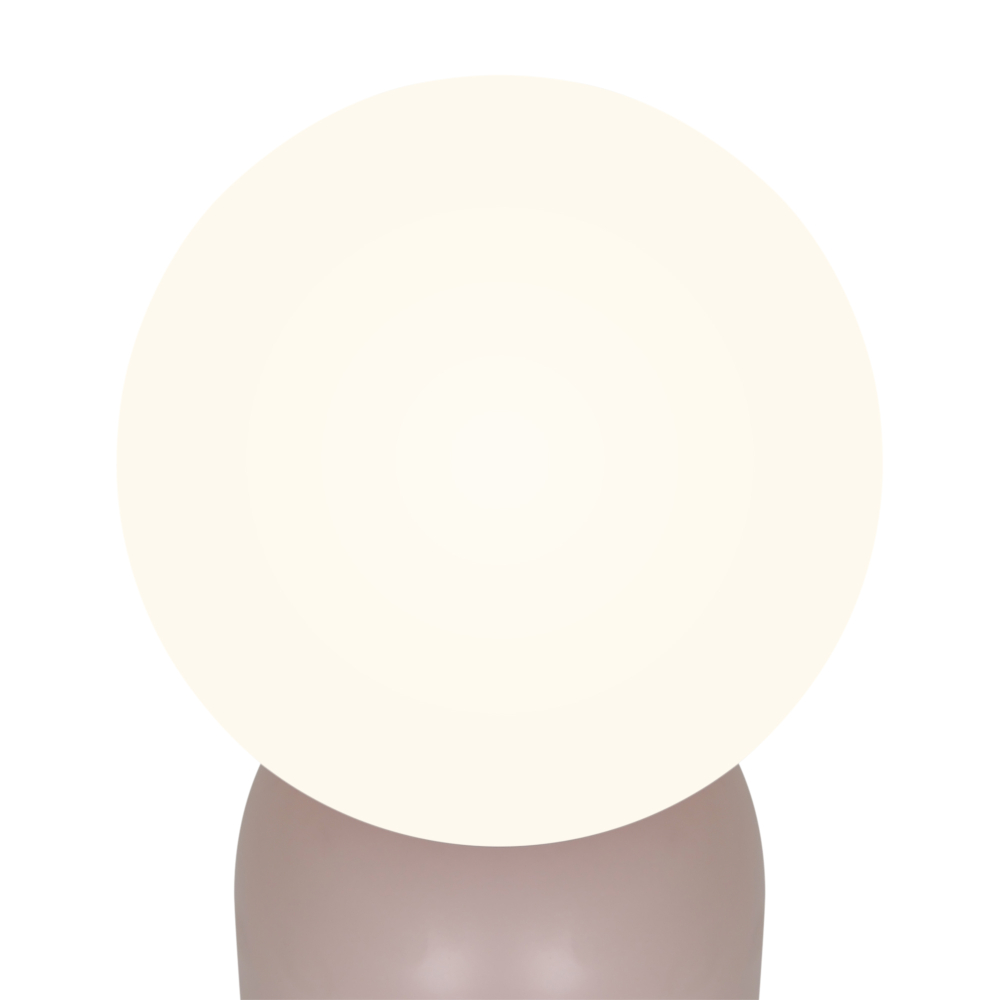 Tischleuchte Notti Nordlux Staubrosa E14 Glas skandinavische Tischlampe